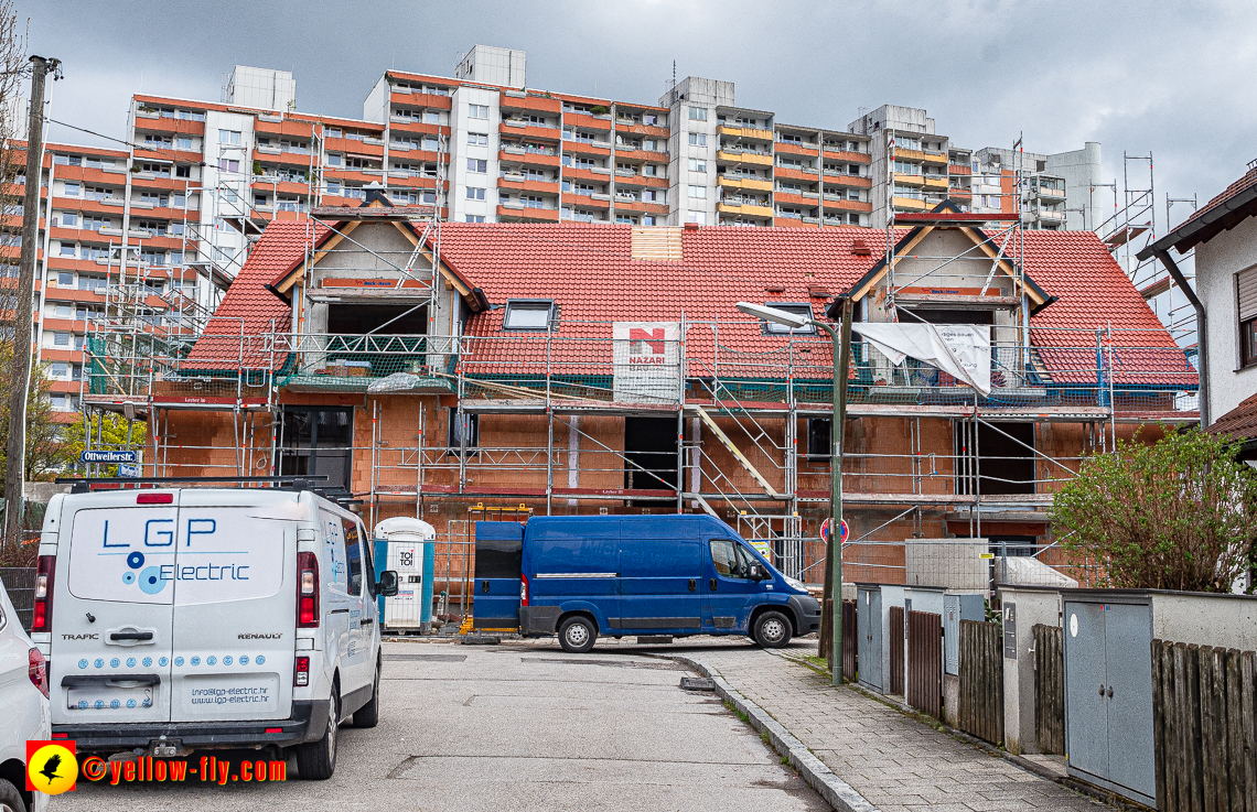 24.04.2023 - Baustelle Ottweiler Straße in Neuperlach